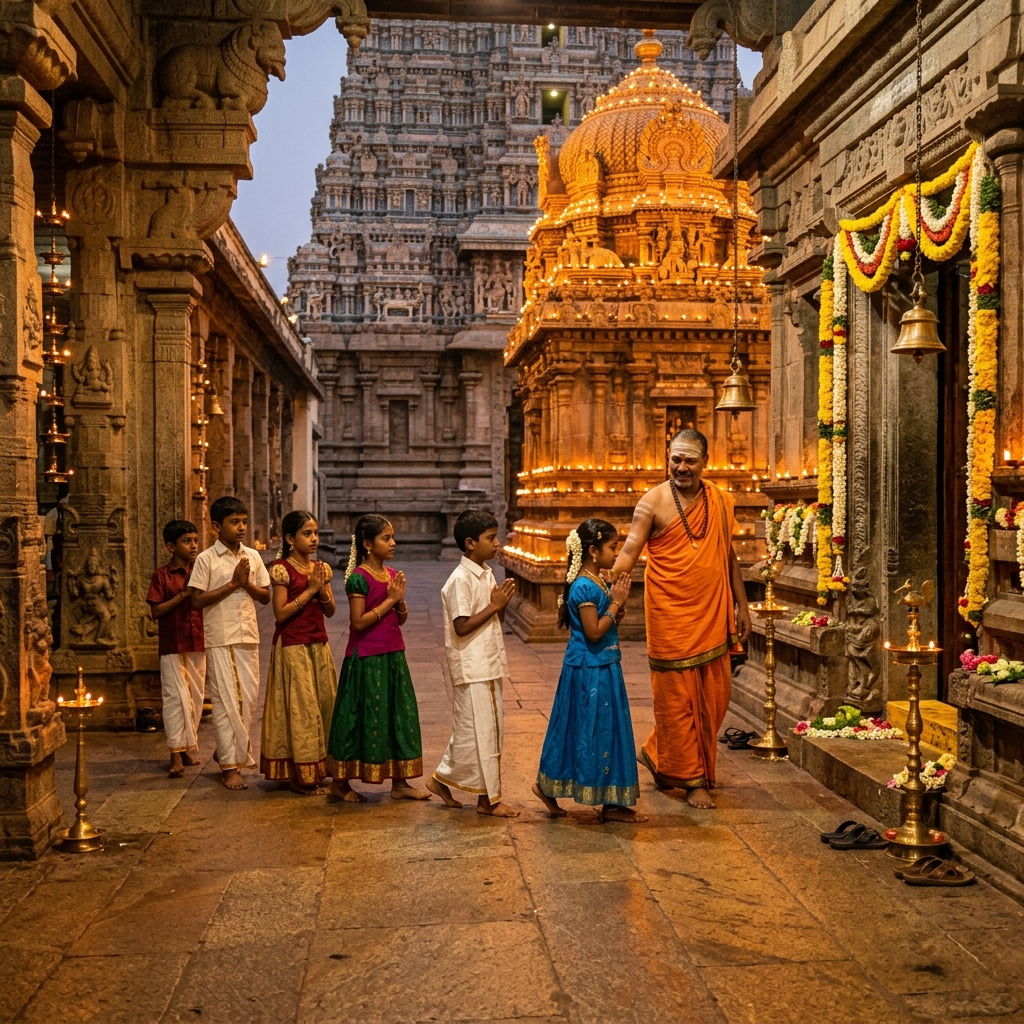 How to Approach a Temple